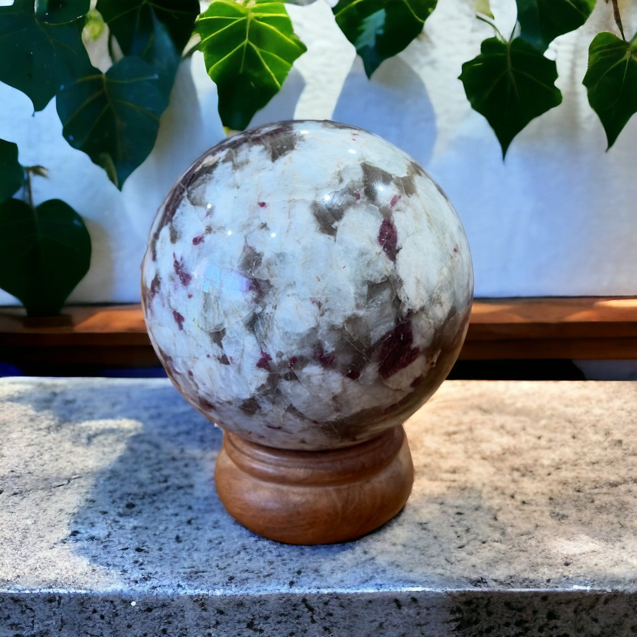 Plum Tourmaline Sphere | 616g