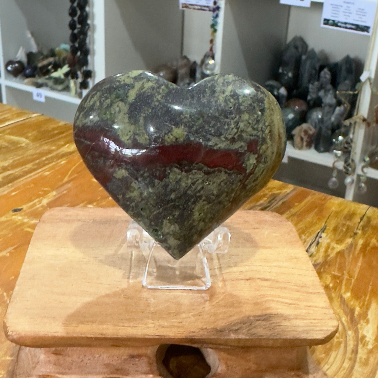Dragon Blood Stone Heart