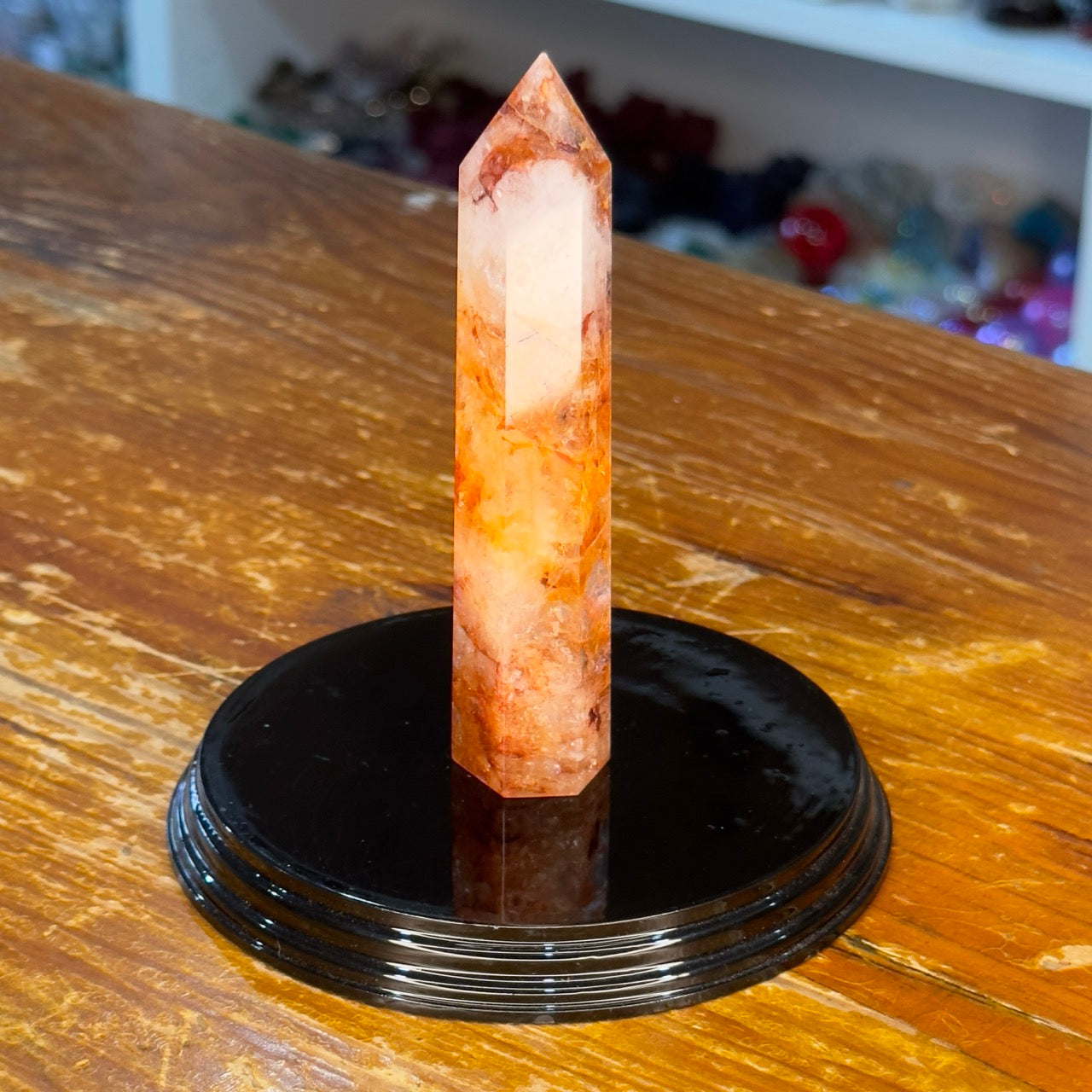 Fire Quartz Point