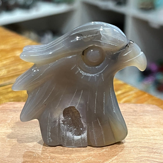 Druzy Agate Eagle