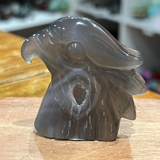 Druzy Agate Eagle