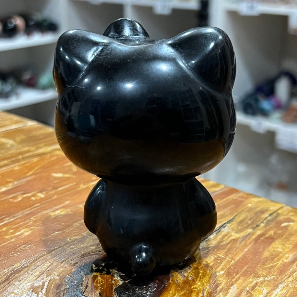 Black Obsidian Hello Kitty