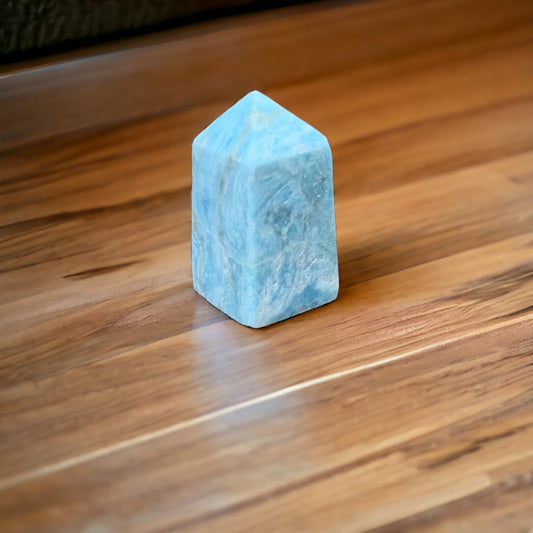 Blue Aragonite Tower