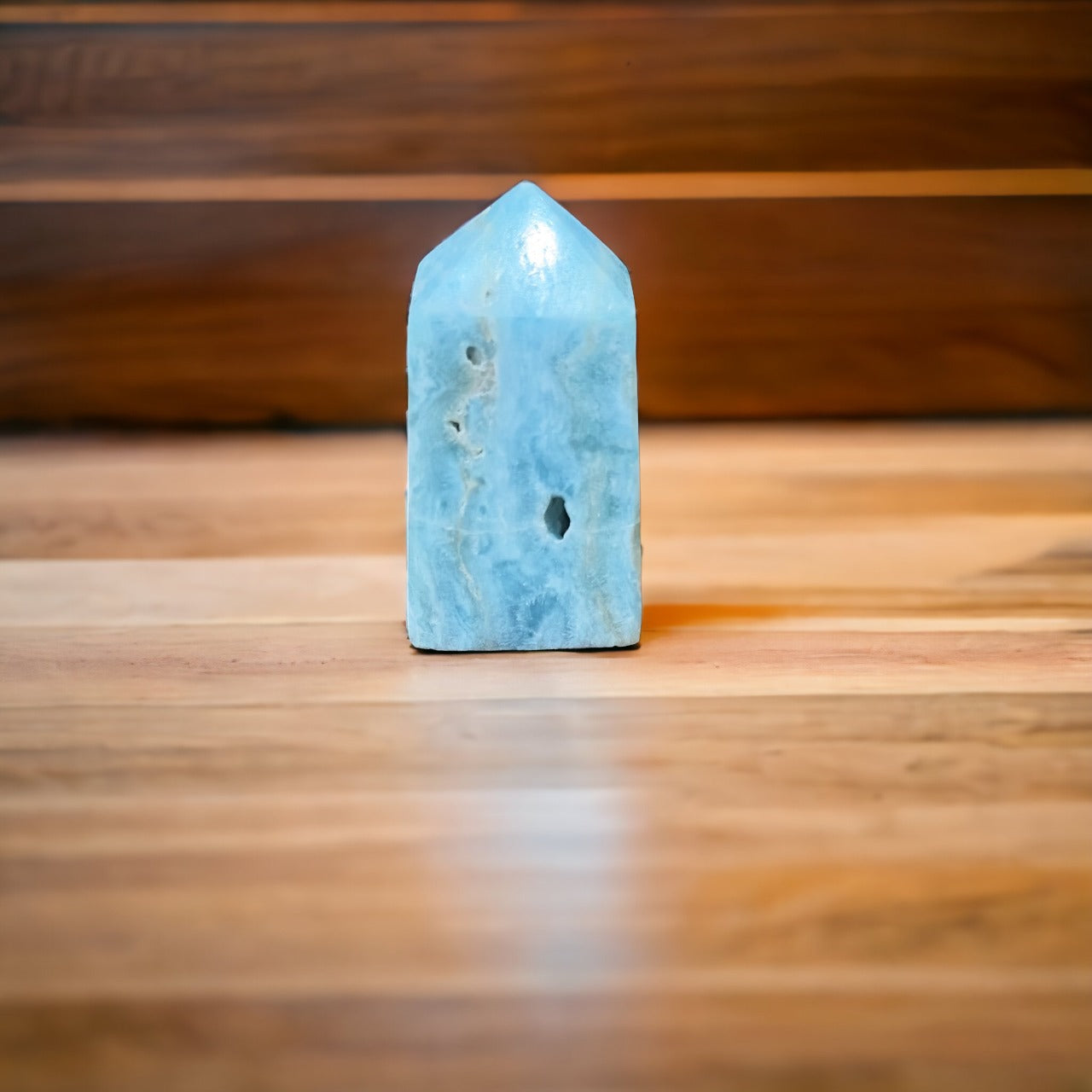 Blue Aragonite Tower