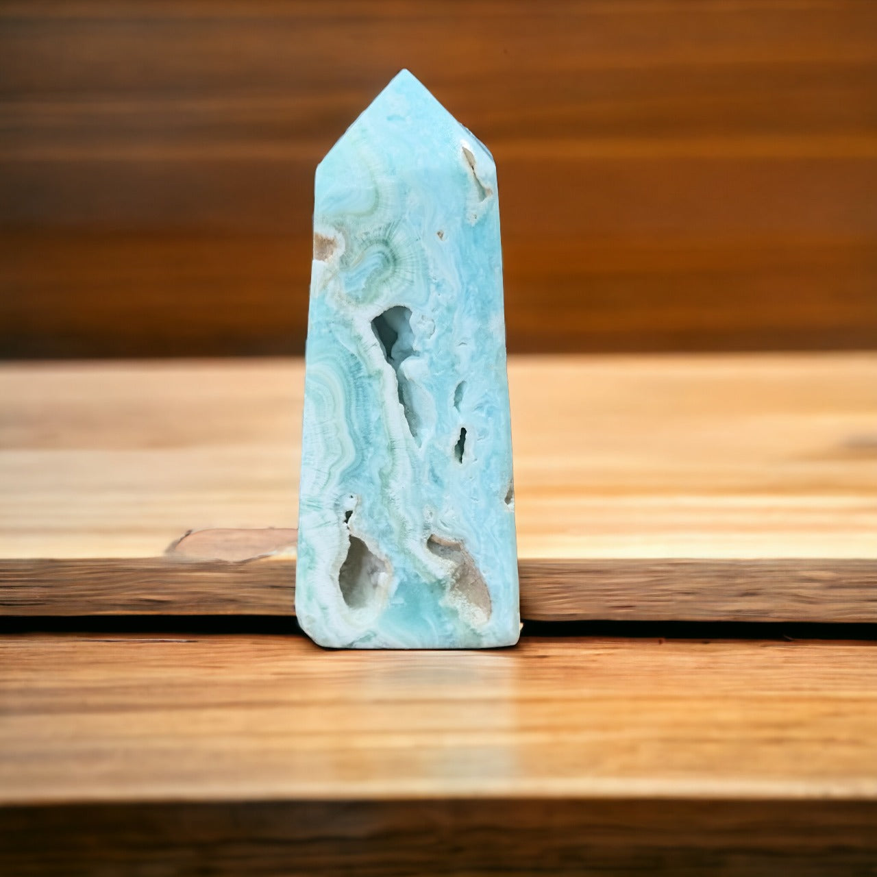 Blue Aragonite Tower