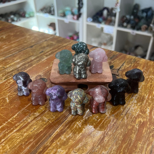 Dog Carvings