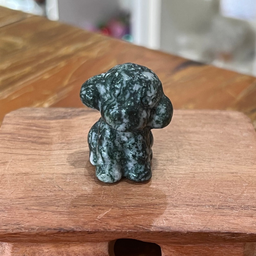 Dog Carvings