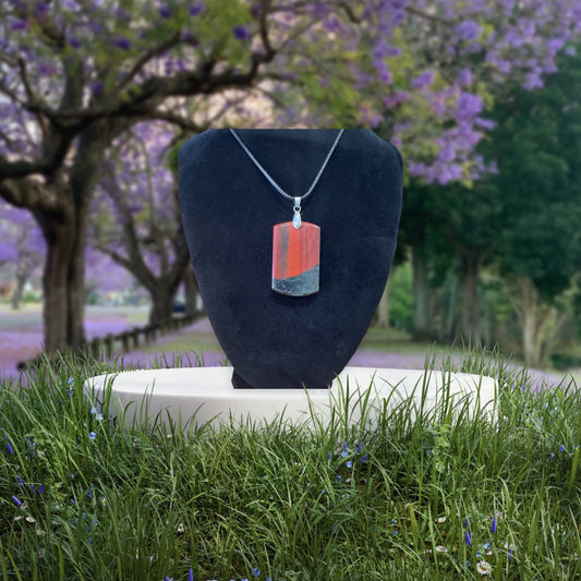 African Bloodstone Pendant
