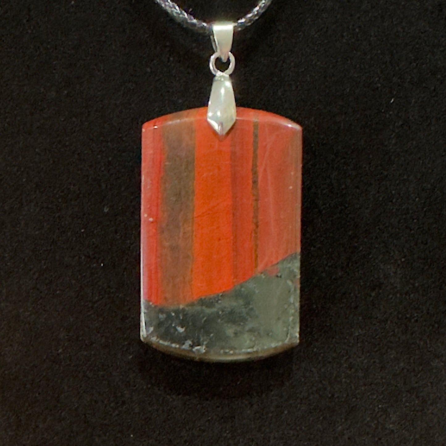 African Bloodstone Pendant