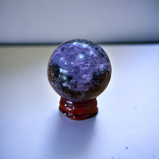 Charoite Sphere