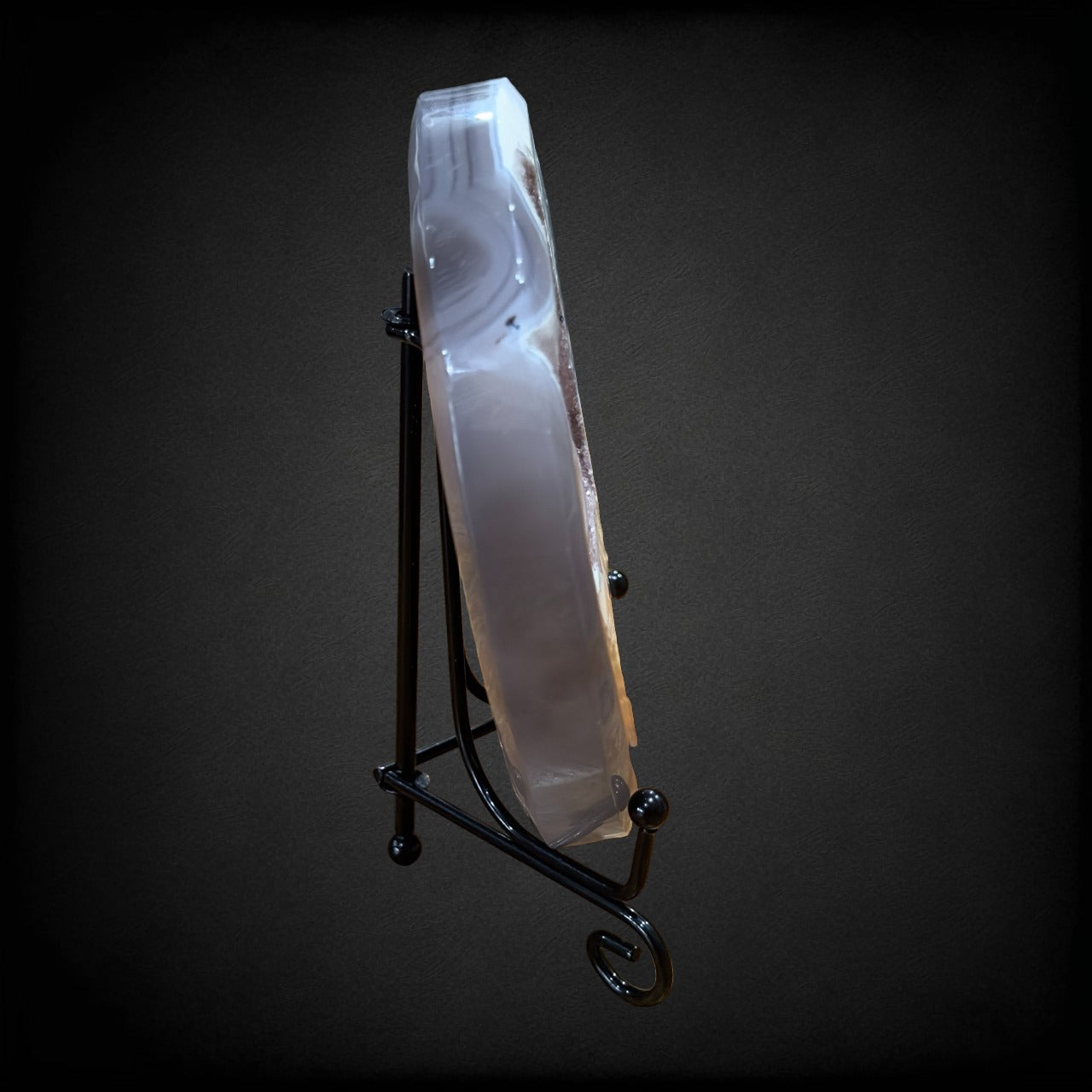 Druzy Orca Agate Moon | 414g