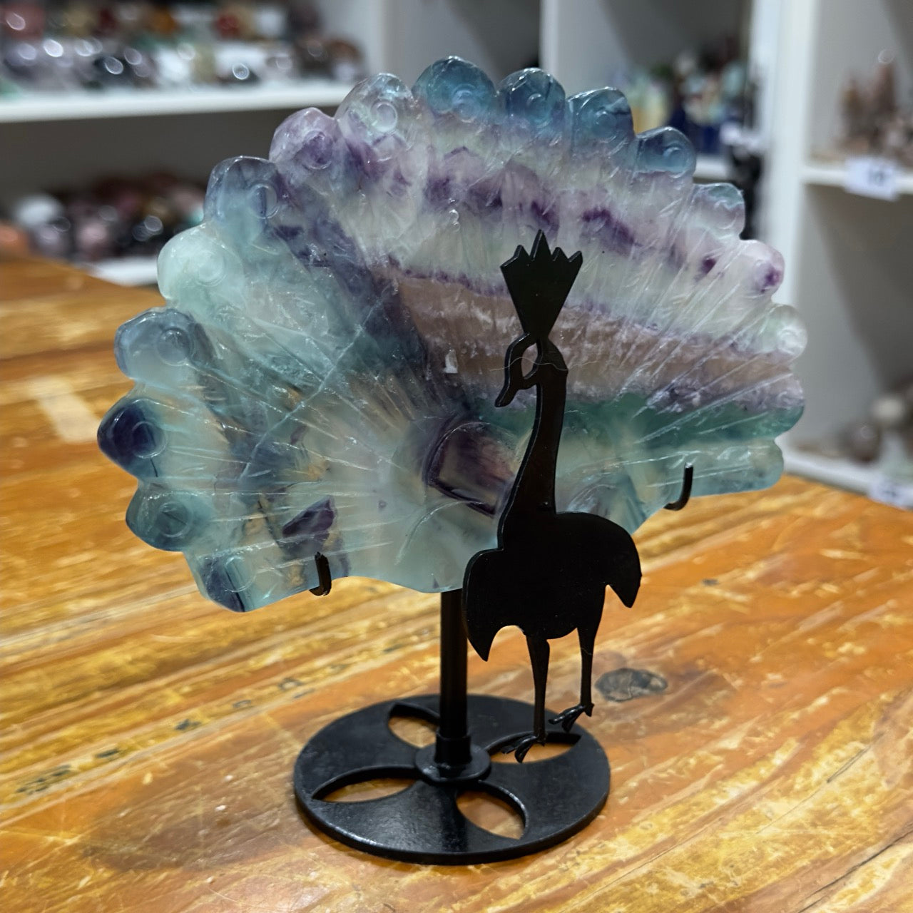 Fluorite Peacock