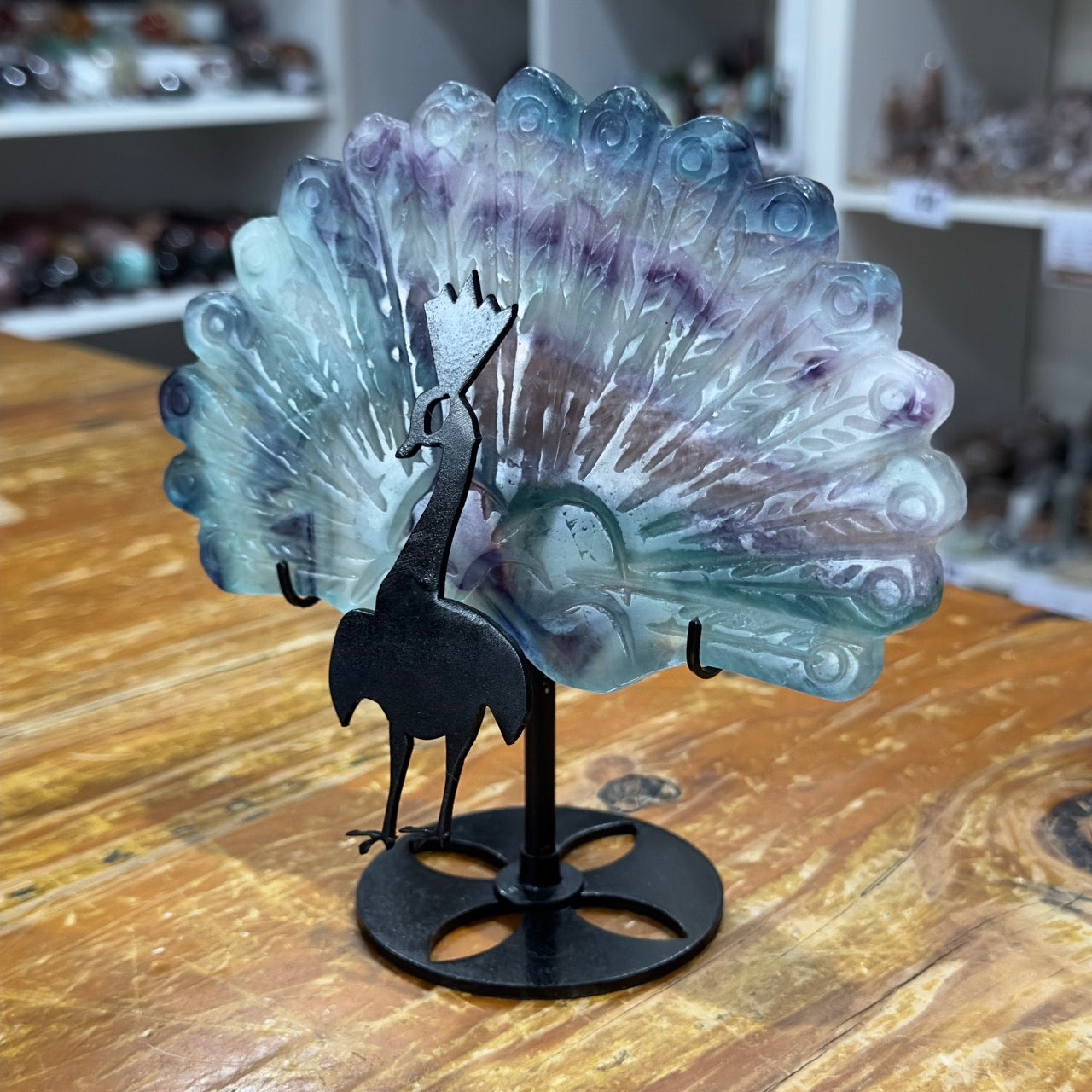 Fluorite Peacock