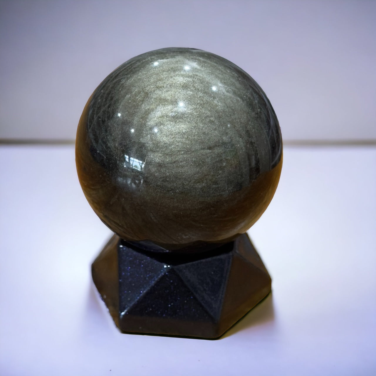 Gold Obsidian Sphere | 241g