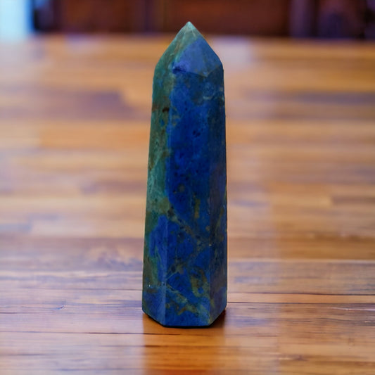 Azurite & Malachite Point