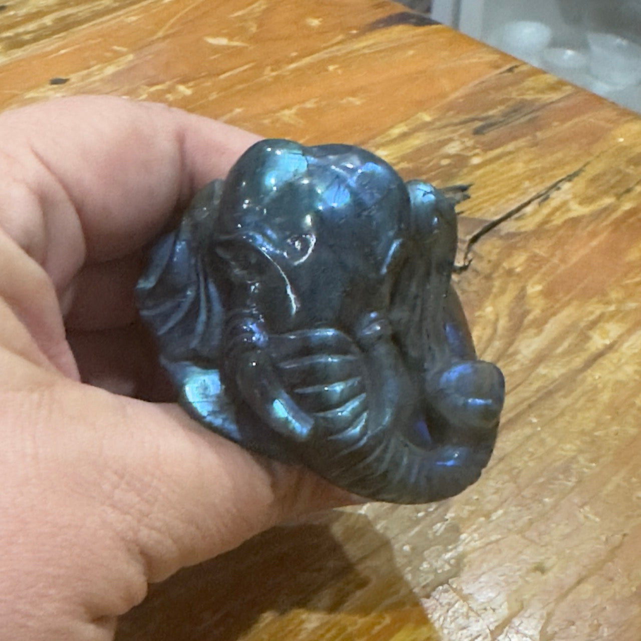 Labradorite Elephant | 119g