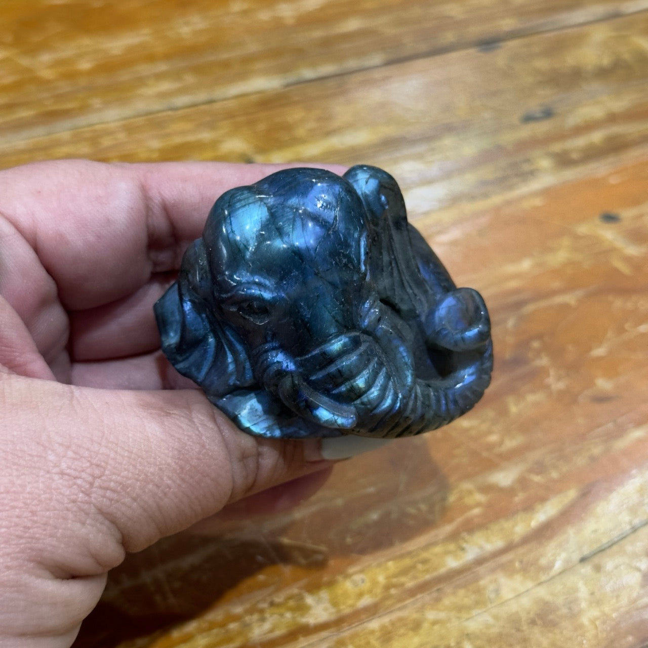 Labradorite Elephant | 119g