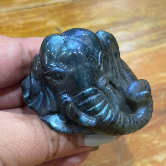 Labradorite Elephant | 119g