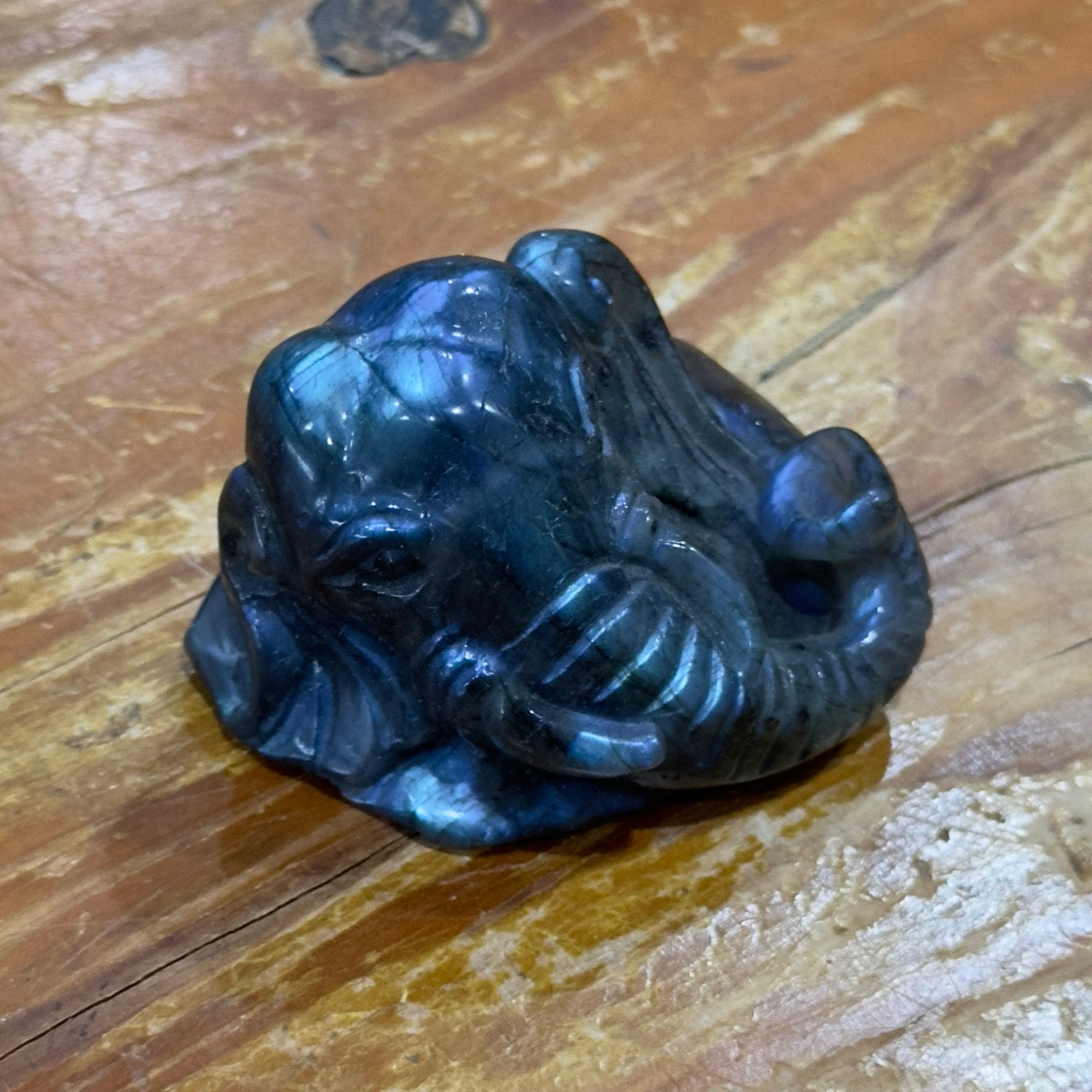 Labradorite Elephant | 119g