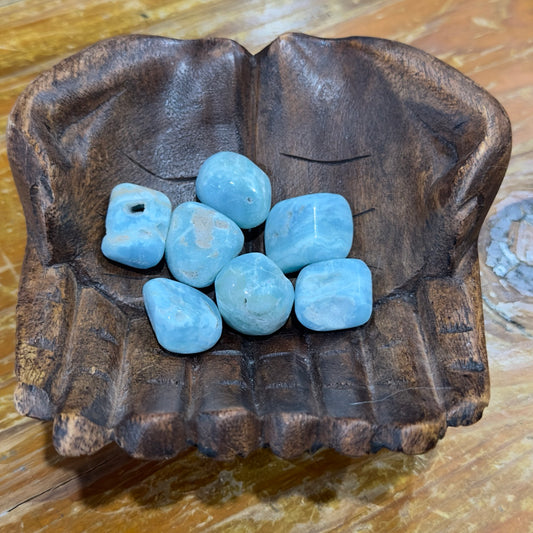 Tumbles | Blue Aragonite