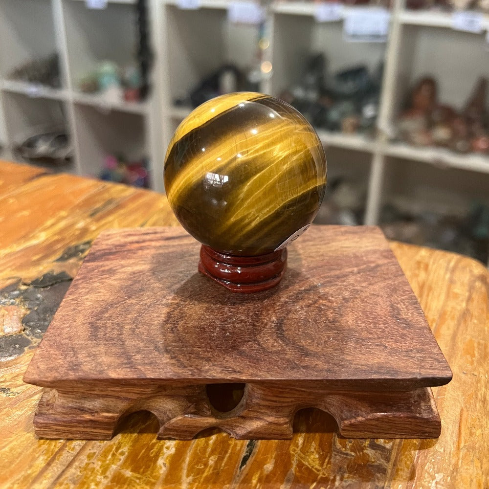 Tiger's Eye Sphere