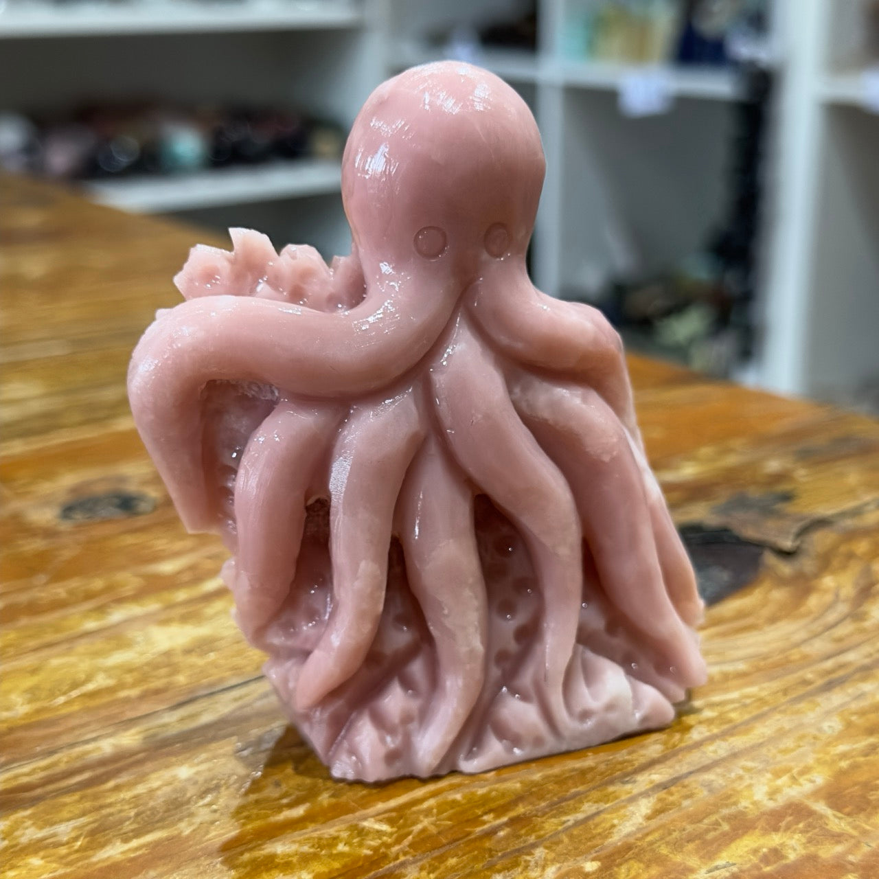 Pink Opal Octopus