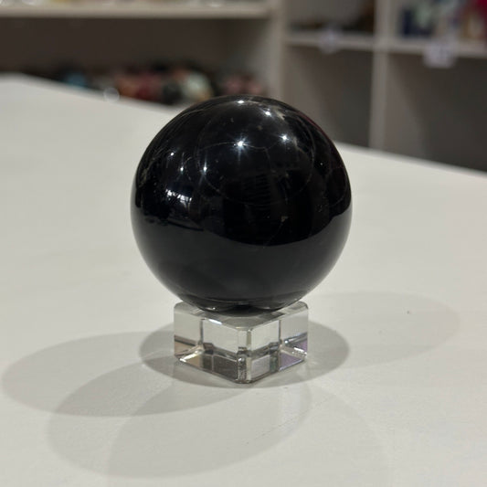 Black Tourmaline Sphere | 154g