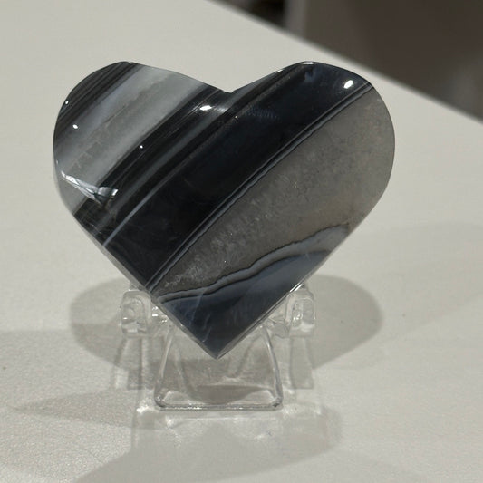 Black Agate Heart | 63g