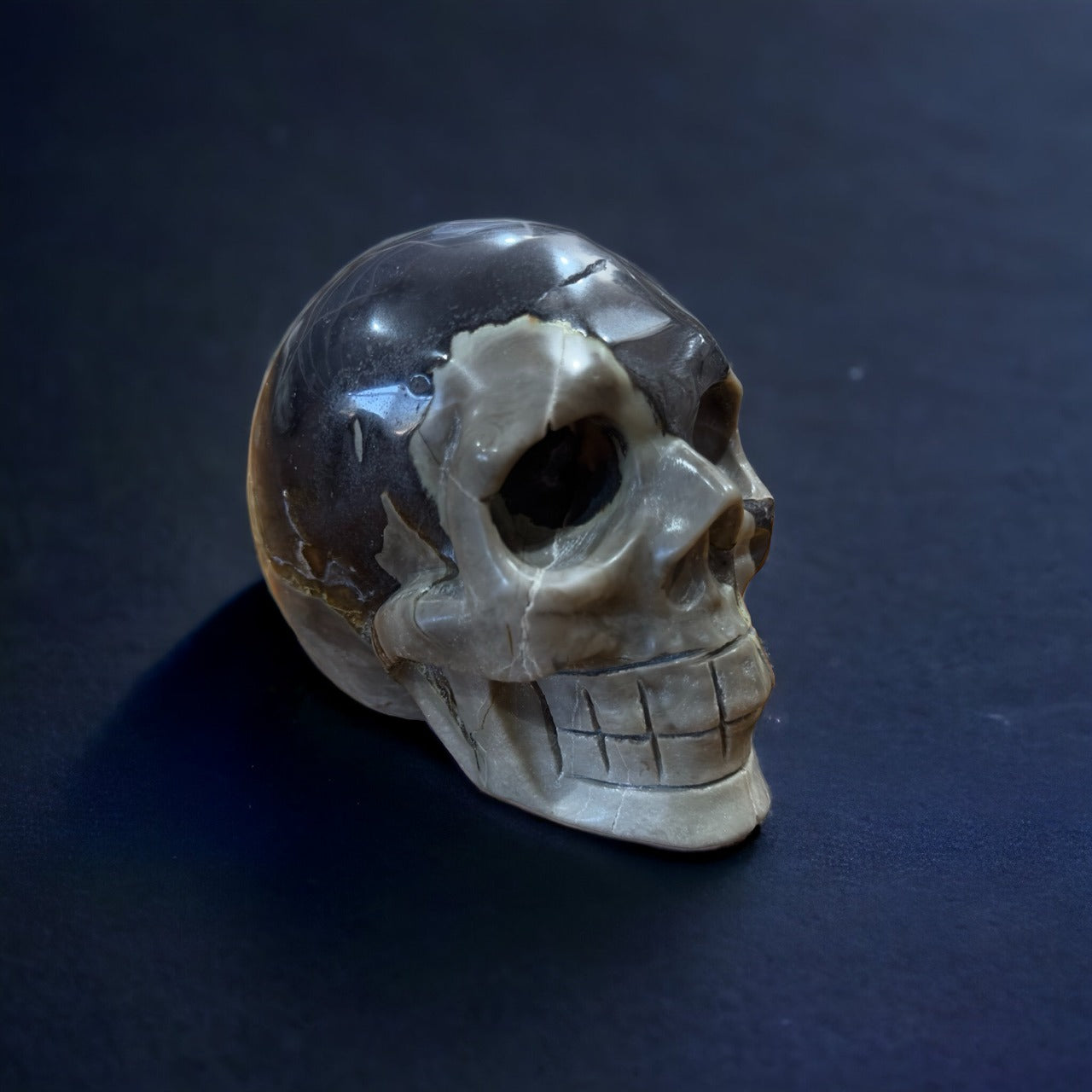 Volcanic Agate Skull | 1.09kg