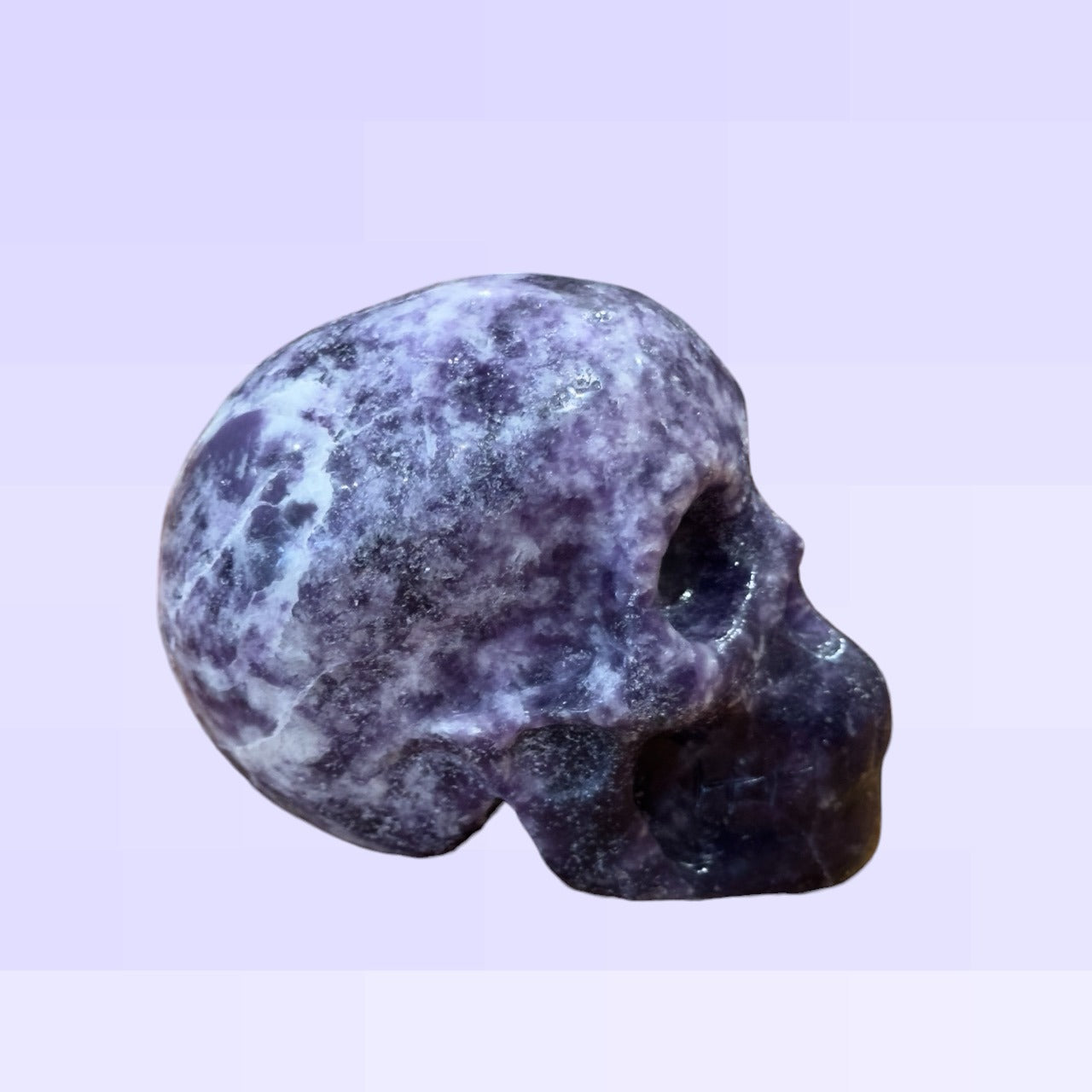 Lepidolite Skull | 454g