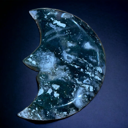 Moss Agate Moonface | 188g