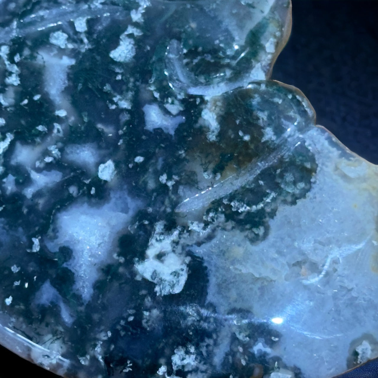 Moss Agate Moonface | 188g