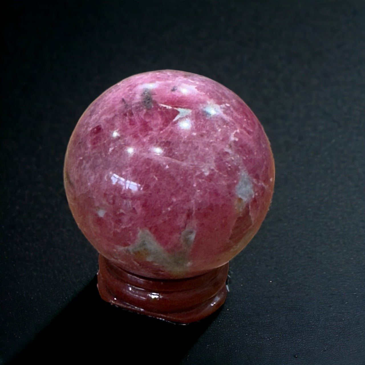 Rhodonite Sphere | High Quality | 268g