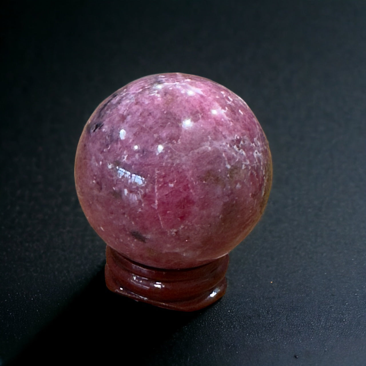 Rhodonite Sphere | High Quality | 268g