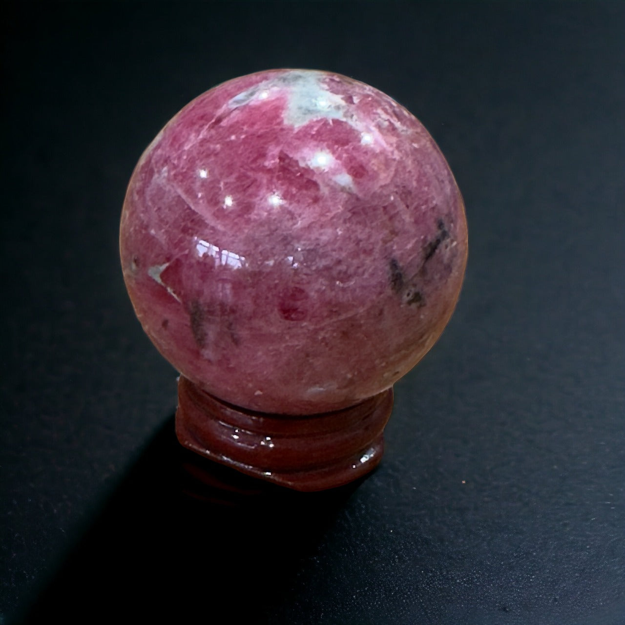 Rhodonite Sphere | High Quality | 268g