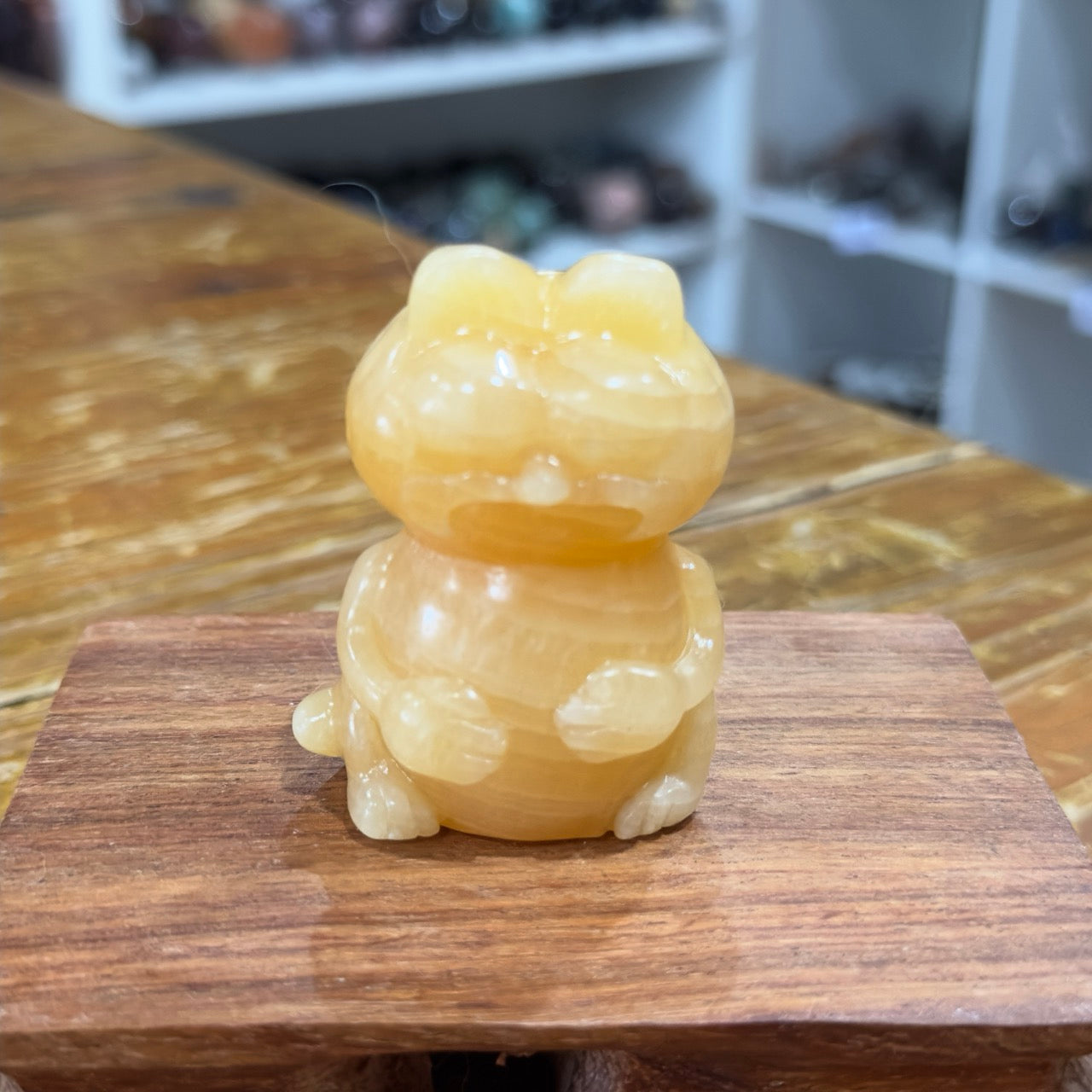 Orange Calcite Garfield