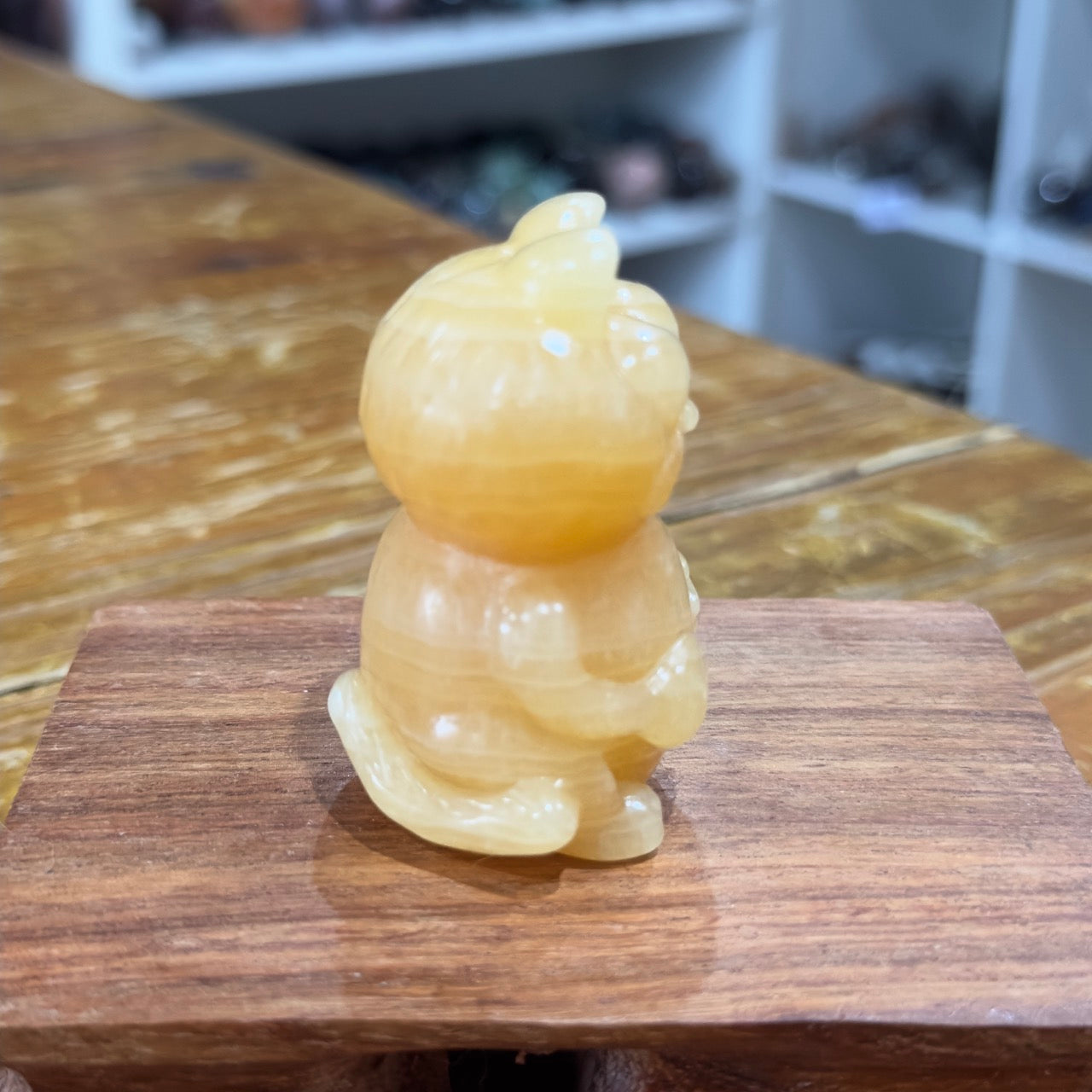 Orange Calcite Garfield