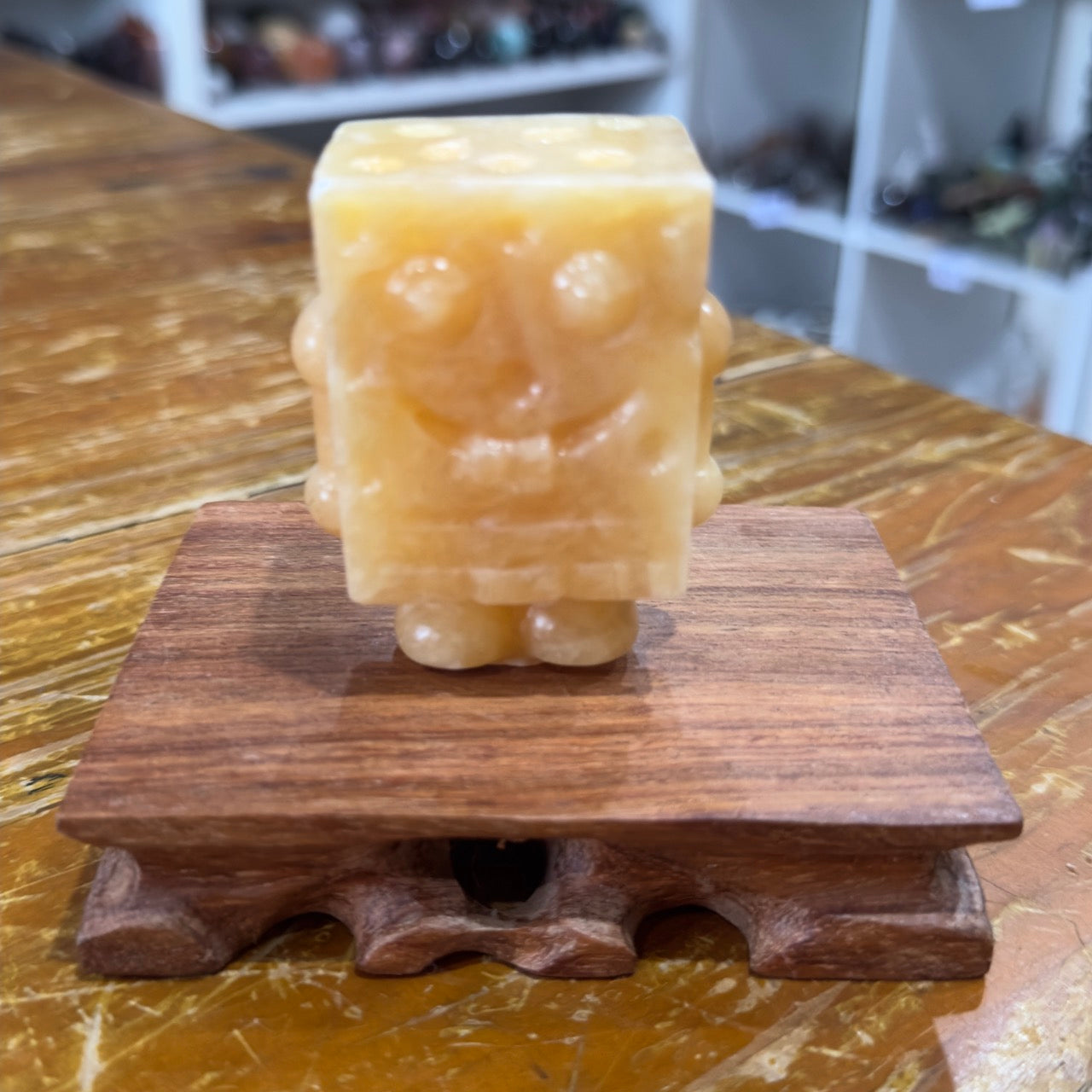 Orange Calcite Spongebob Squarepants