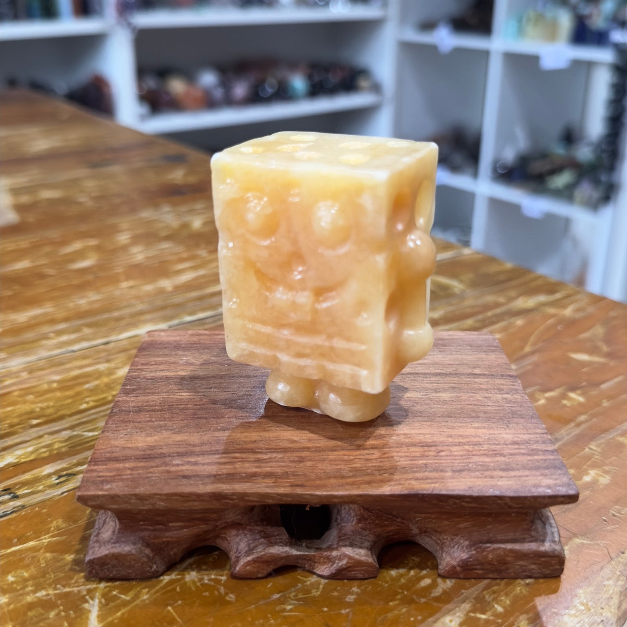 Orange Calcite Spongebob Squarepants