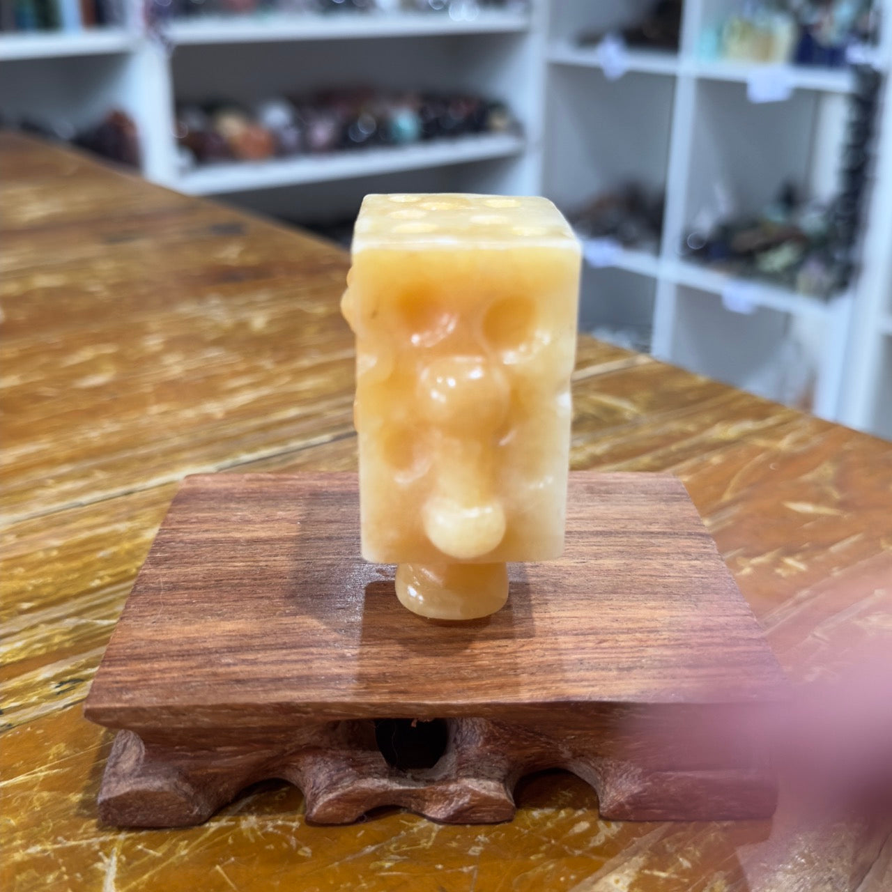 Orange Calcite Spongebob Squarepants