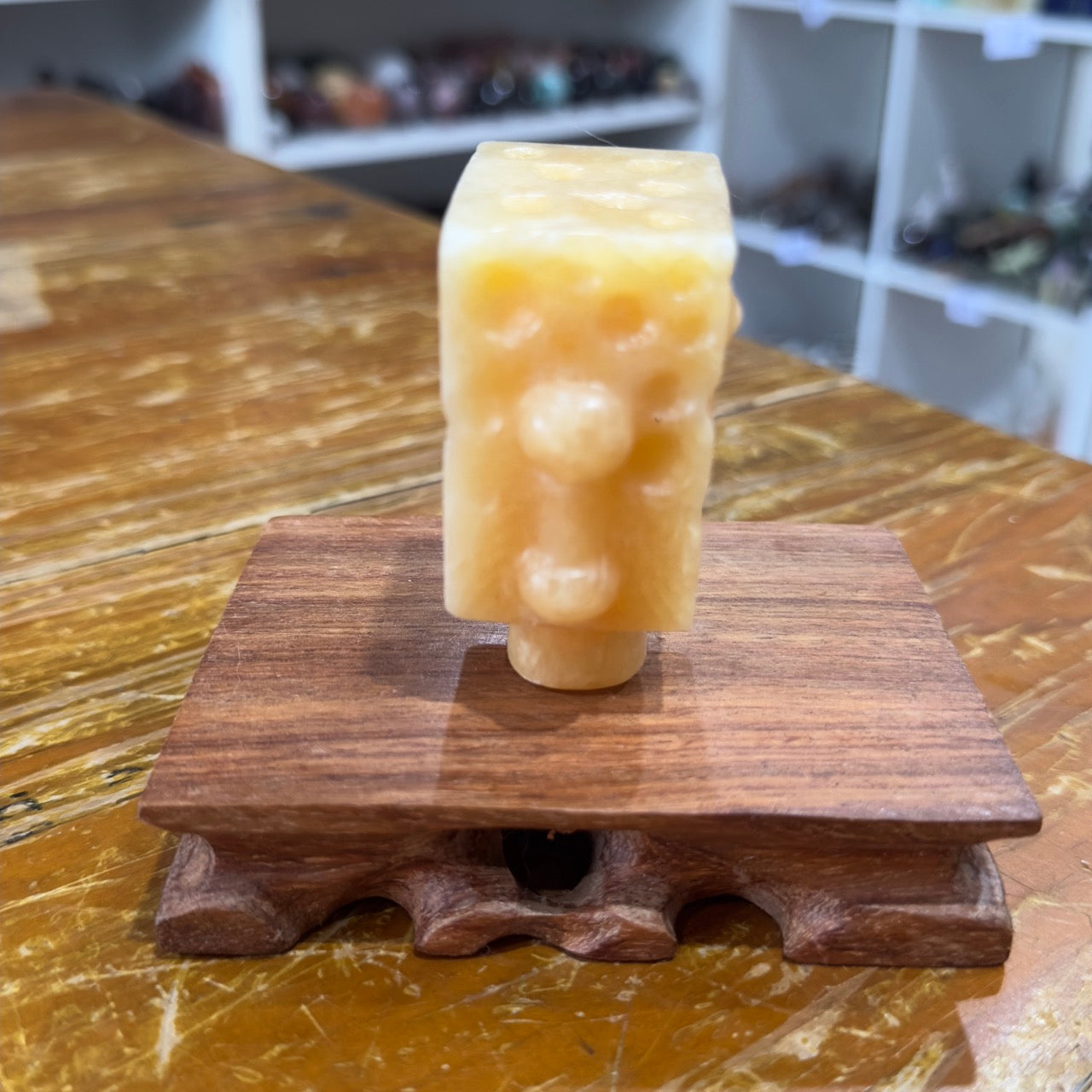 Orange Calcite Spongebob Squarepants