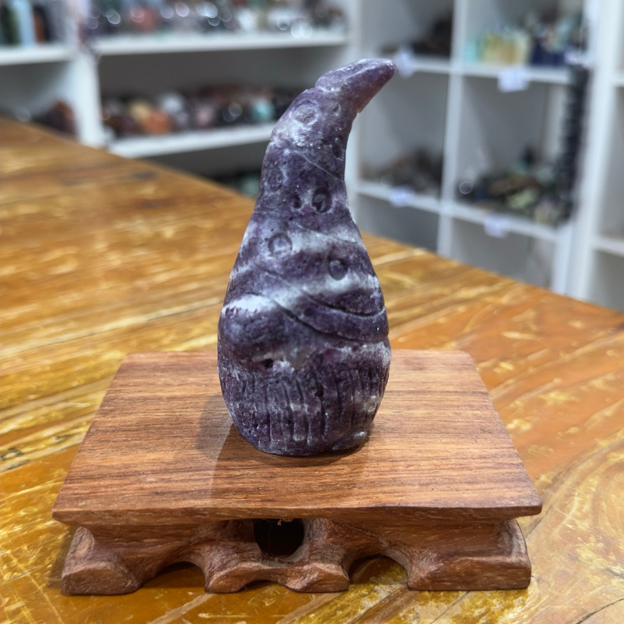 Purple Sphalerite Gnome | 178g