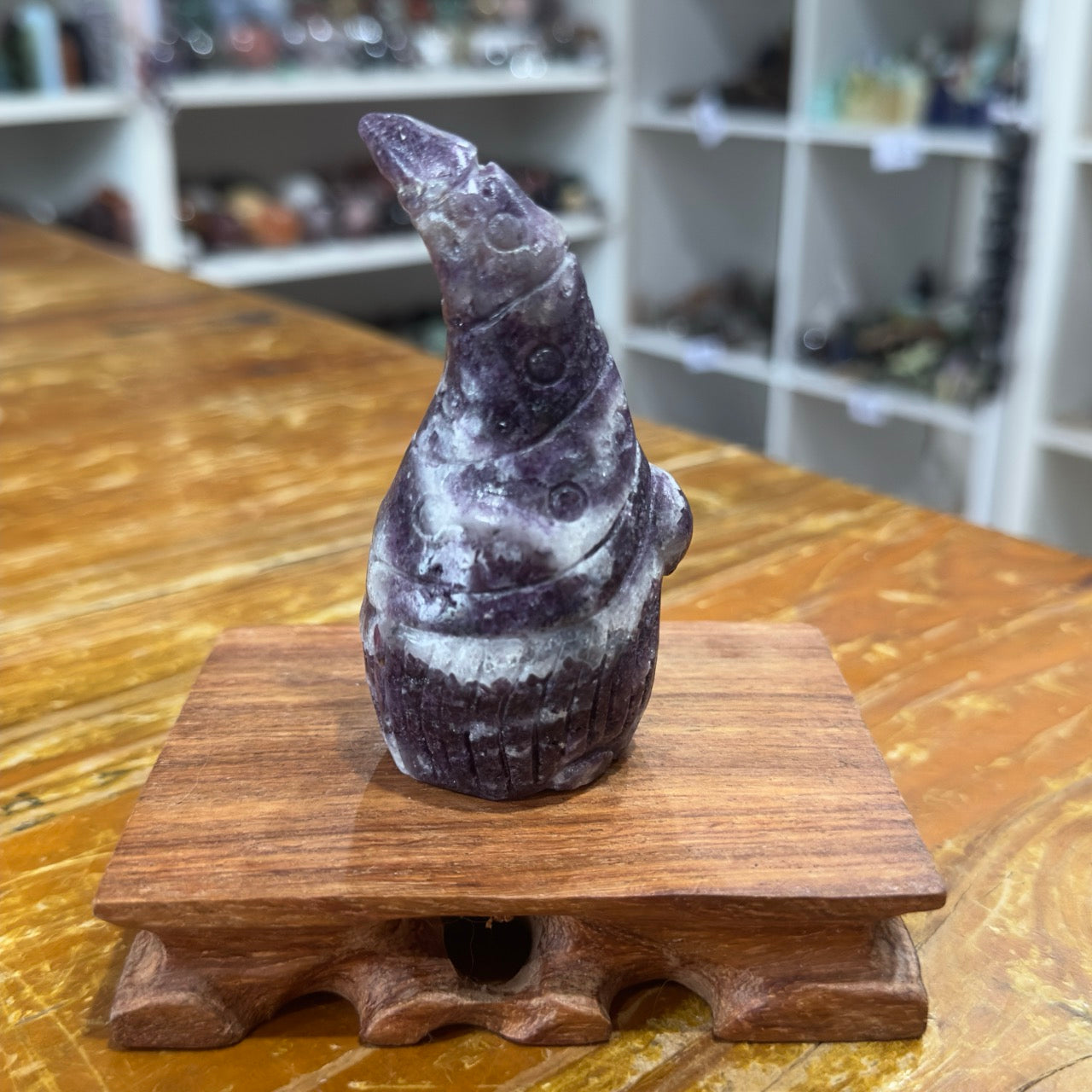 Purple Sphalerite Gnome | 178g