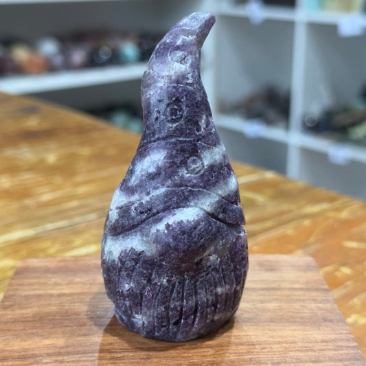 Purple Sphalerite Gnome | 178g