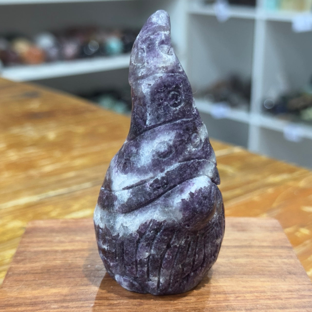 Purple Sphalerite Gnome | 178g
