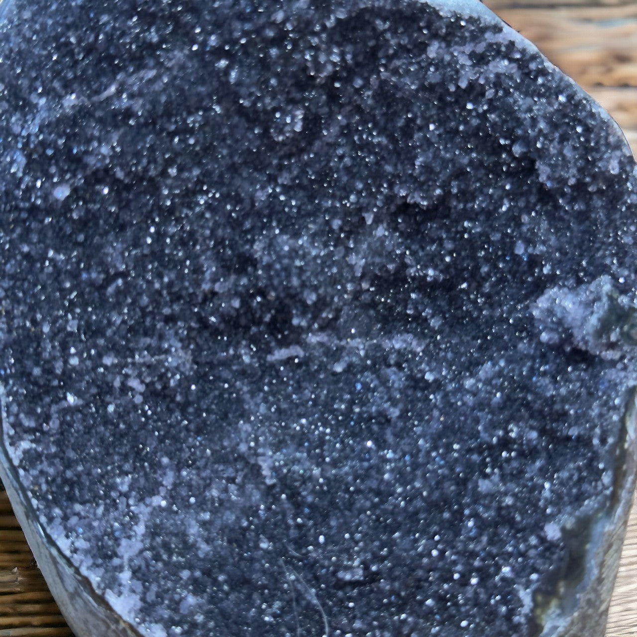 Black Druzy Amethyst Cave | 768g