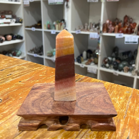 Peach Calcite Tower