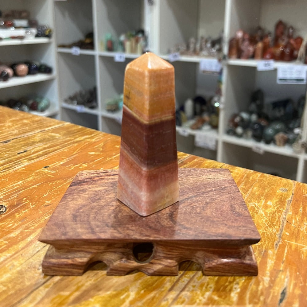 Peach Calcite Tower