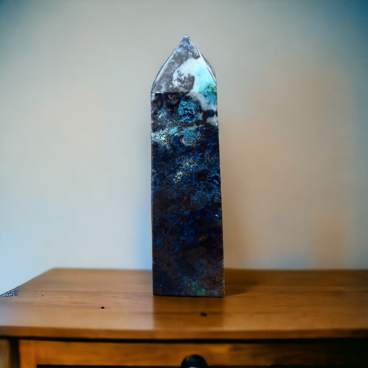 Chrysocolla & Shattuckite Point