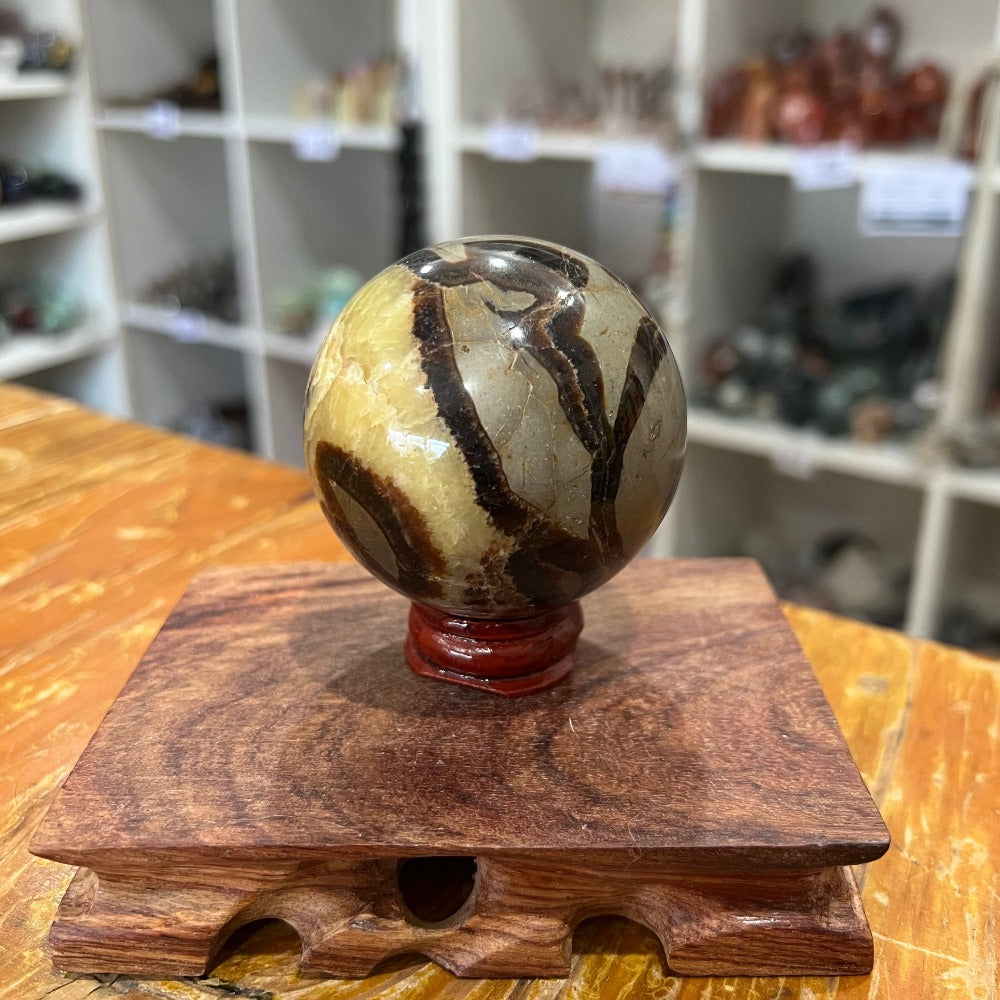 Septarian Sphere